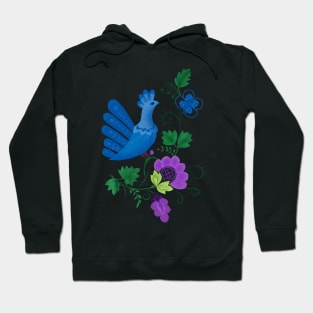 uncommon peacock design Hoodie